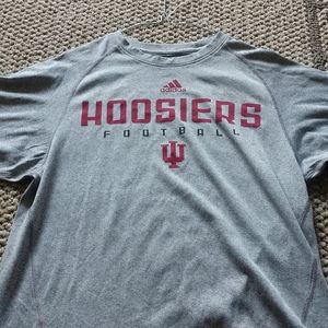 Men's small IU Hoosiers football t-shirt